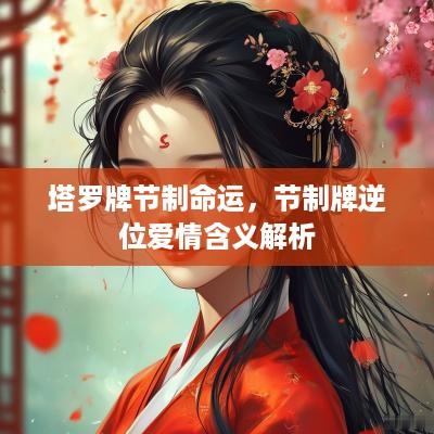 塔罗牌节制命运，节制牌逆位爱情含义解析