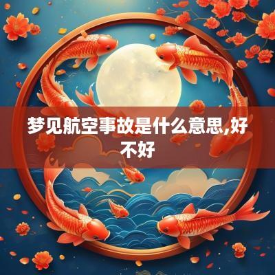 梦见航空事故是什么意思,好不好