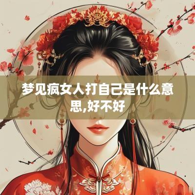 梦见疯女人打自己是什么意思,好不好
