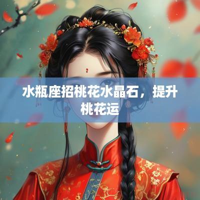 水瓶座招桃花水晶石，提升桃花运