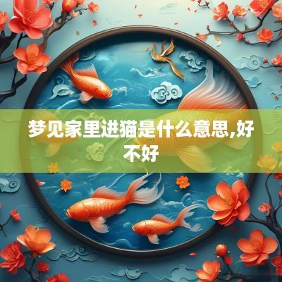 梦见家里进猫是什么意思,好不好