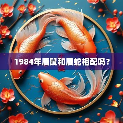 1984年属鼠和属蛇相配吗？