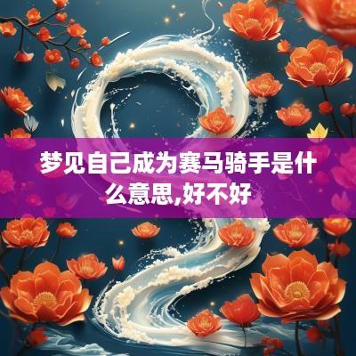 梦见自己成为赛马骑手是什么意思,好不好