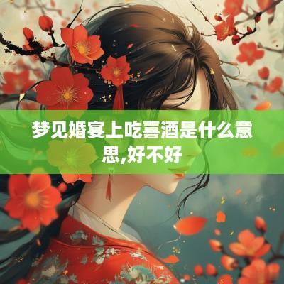 梦见婚宴上吃喜酒是什么意思,好不好