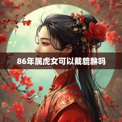 86年属虎女可以戴貔貅吗