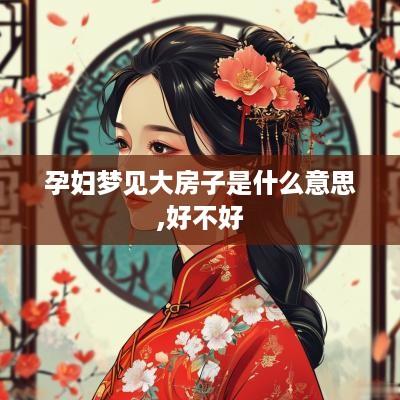 孕妇梦见大房子是什么意思,好不好