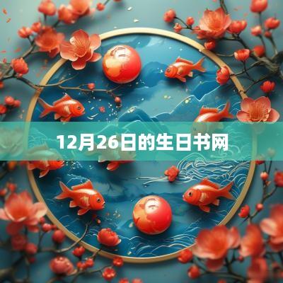 12月26日的生日书网