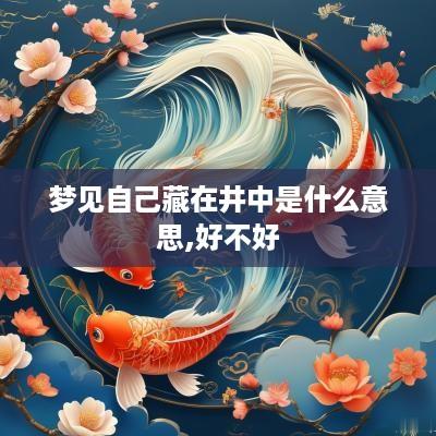 梦见自己藏在井中是什么意思,好不好