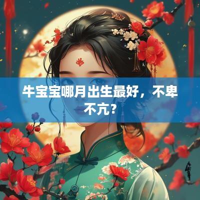 牛宝宝哪月出生最好，不卑不亢？