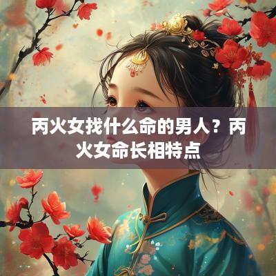 丙火女找什么命的男人？丙火女命长相特点