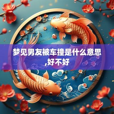 梦见男友被车撞是什么意思,好不好