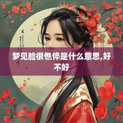 梦见脸很憔悴是什么意思,好不好