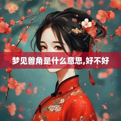 梦见兽角是什么意思,好不好