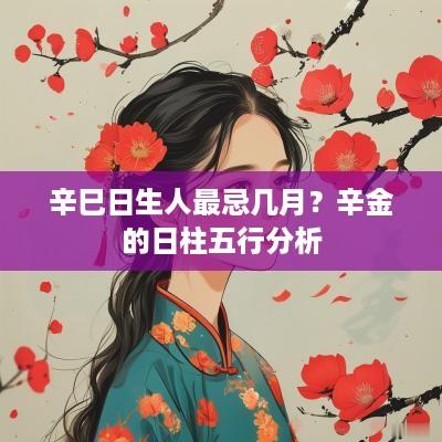 辛巳日生人最忌几月？辛金的日柱五行分析