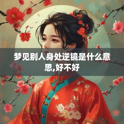 梦见别人身处逆镜是什么意思,好不好