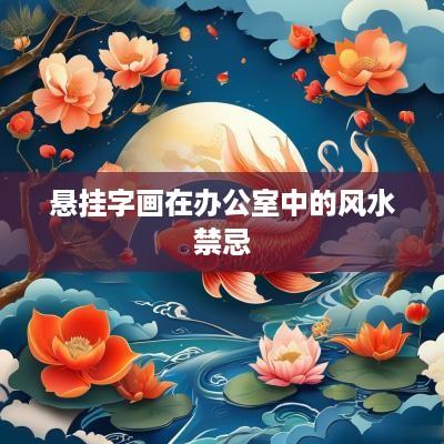 悬挂字画在办公室中的风水禁忌