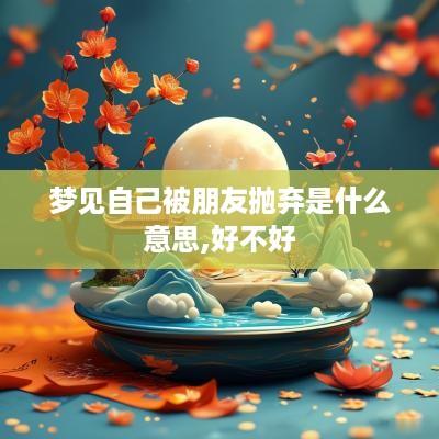 梦见自己被朋友抛弃是什么意思,好不好