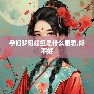 孕妇梦见红鱼是什么意思,好不好
