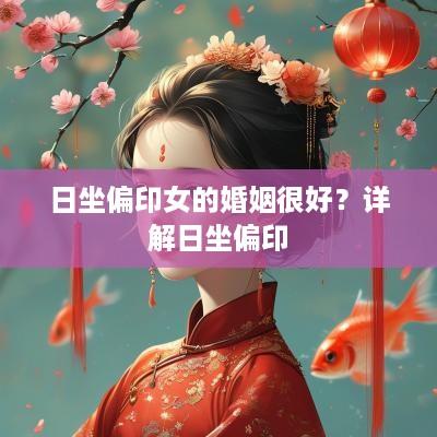 日坐偏印女的婚姻很好？详解日坐偏印