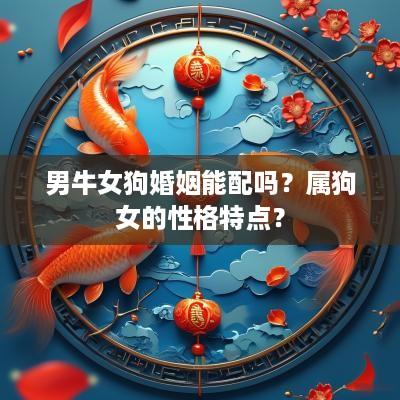 男牛女狗婚姻能配吗？属狗女的性格特点？
