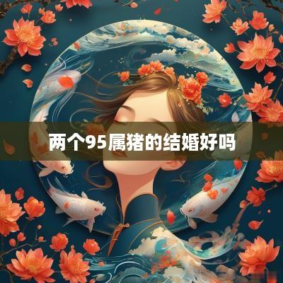 两个95属猪的结婚好吗