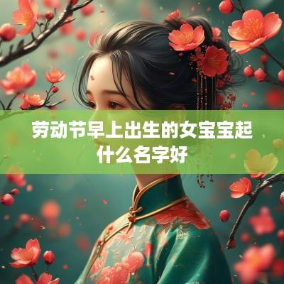劳动节早上出生的女宝宝起什么名字好