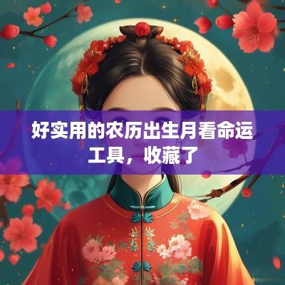 好实用的农历出生月看命运工具，收藏了