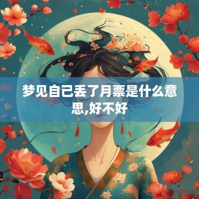 梦见自己丢了月票是什么意思,好不好