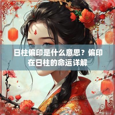 日柱偏印是什么意思？偏印在日柱的命运详解