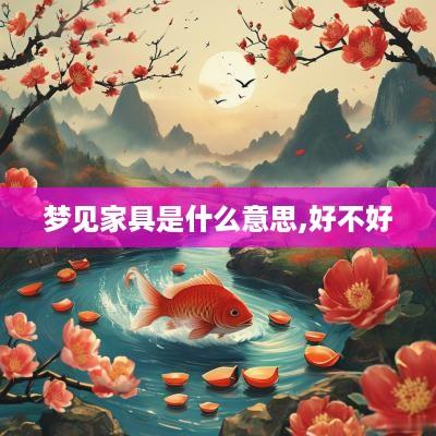 梦见家具是什么意思,好不好