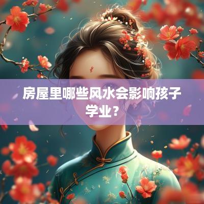 房屋里哪些风水会影响孩子学业？