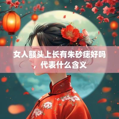 女人额头上长有朱砂痣好吗，代表什么含义