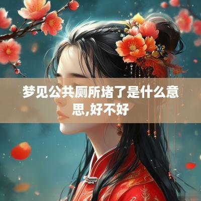 梦见公共厕所堵了是什么意思,好不好