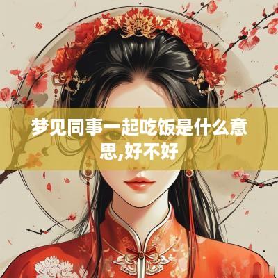 梦见同事一起吃饭是什么意思,好不好