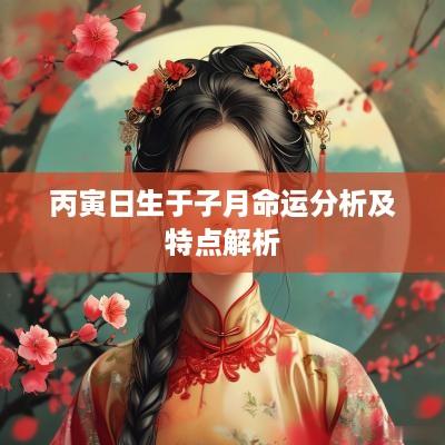 丙寅日生于子月命运分析及特点解析