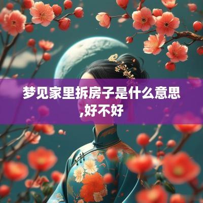 梦见家里拆房子是什么意思,好不好
