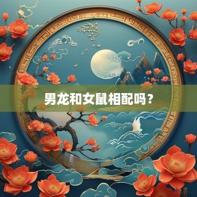 男龙和女鼠相配吗？