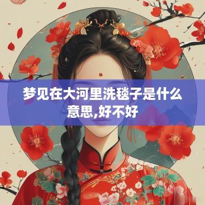梦见在大河里洗毯子是什么意思,好不好