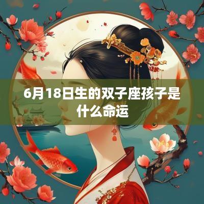 6月18日生的双子座孩子是什么命运