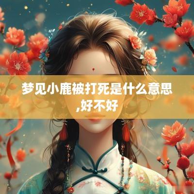 梦见小鹿被打死是什么意思,好不好