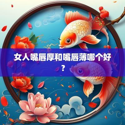 女人嘴唇厚和嘴唇薄哪个好？