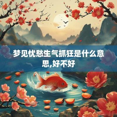 梦见忧愁生气抓狂是什么意思,好不好