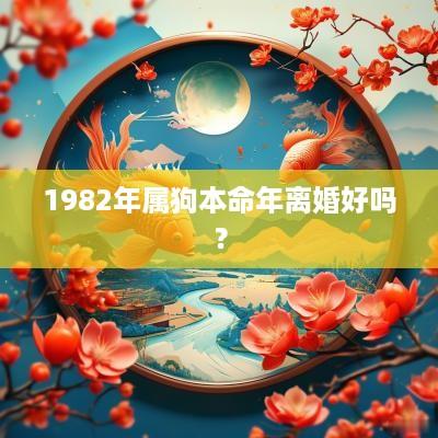 1982年属狗本命年离婚好吗？