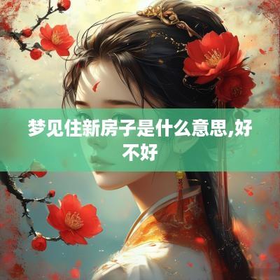 梦见住新房子是什么意思,好不好