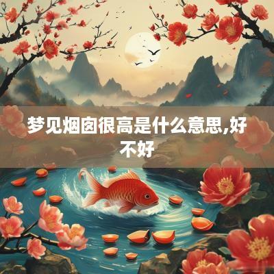 梦见烟囱很高是什么意思,好不好