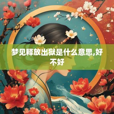 梦见释放出狱是什么意思,好不好