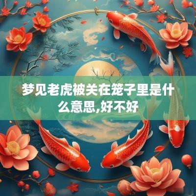 梦见老虎被关在笼子里是什么意思,好不好