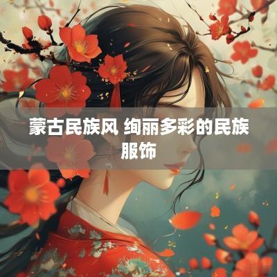 蒙古民族风 绚丽多彩的民族服饰