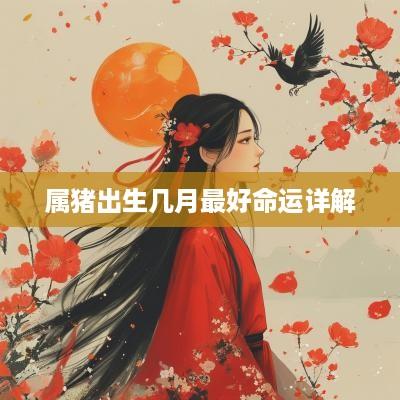 属猪出生几月最好命运详解