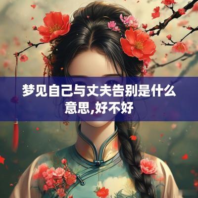 梦见自己与丈夫告别是什么意思,好不好